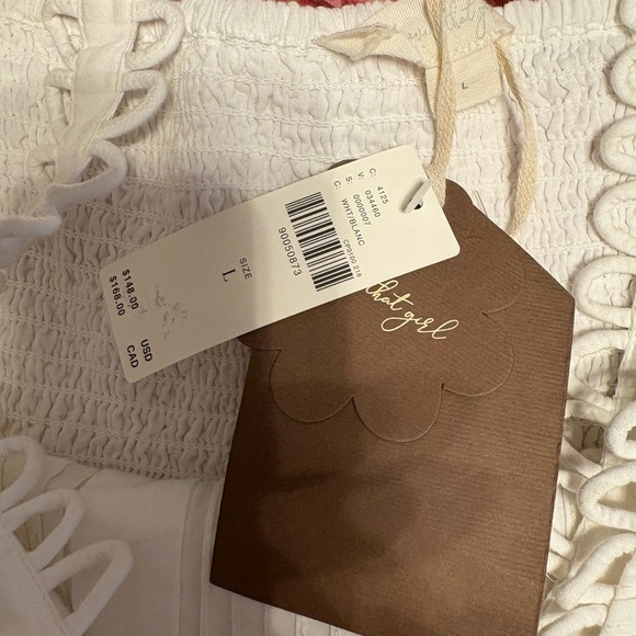 Anthropologie Adrianna Forever That Girl White Eyelet Romper - Picture 6 of 13